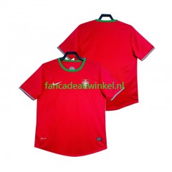 Portugal Wedstrijdshirt met Korting 2012 Retro Thuis Heren Korte Mouw