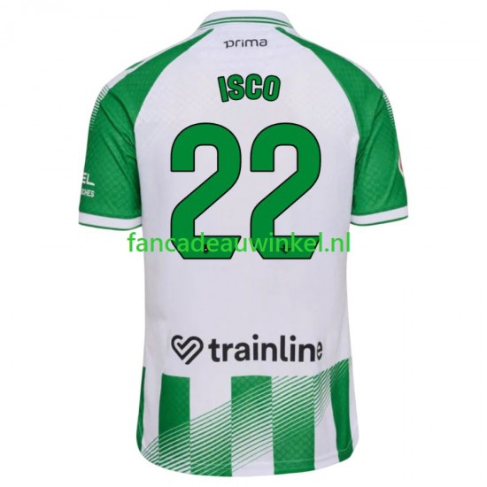 Real Betis Wedstrijdshirt met Korting Isco 22 Thuis Heren 2026-27 Korte Mouw