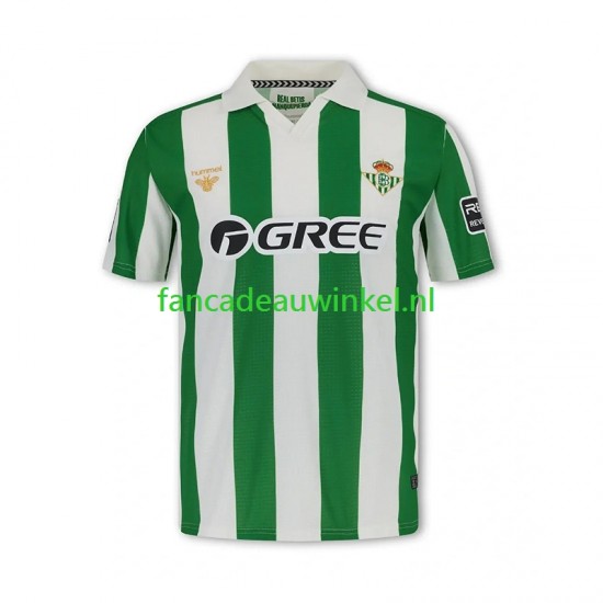 Real Betis Wedstrijdshirt met Korting Retro Thuis Heren 2025-26 Korte Mouw