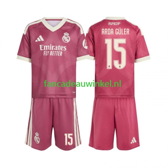 Real Madrid Wedstrijdshirt met Korting Arda Guler 15 3rd Kind 2026-27 Korte Mouw