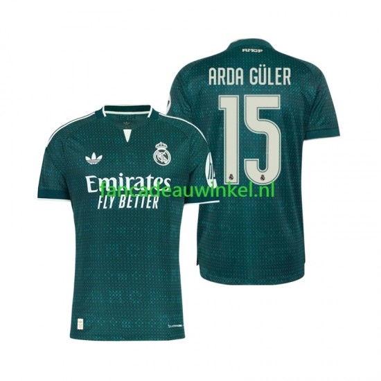 Real Madrid Wedstrijdshirt met Korting Arda Guler 15 Uit Heren 2026-27 Korte Mouw