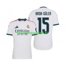 Real Madrid Wedstrijdshirt met Korting Arda Guler 15 Thuis Heren 2026-27 Korte Mouw