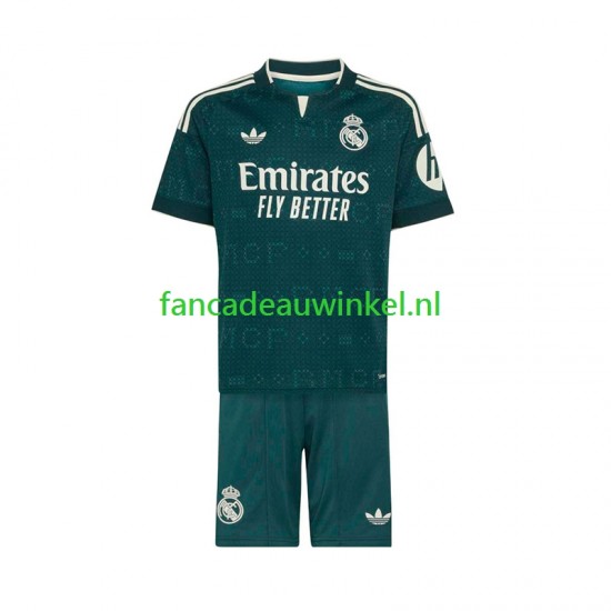 Real Madrid Wedstrijdshirt met Korting Uit Kind 2026-27 Korte Mouw