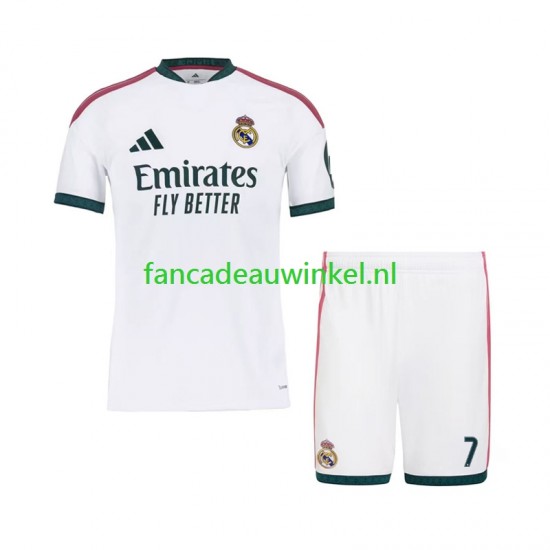 Real Madrid Wedstrijdshirt met Korting Cristiano Ronaldo 7 Thuis Kind 2026-27 Korte Mouw