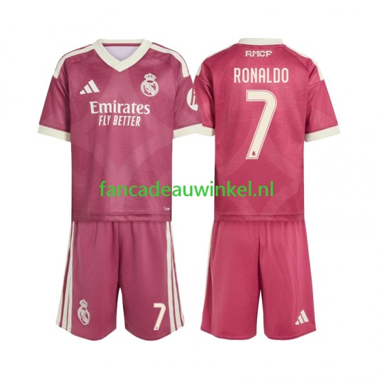 Real Madrid Wedstrijdshirt met Korting Cristiano Ronaldo 7 3rd Kind 2026-27 Korte Mouw