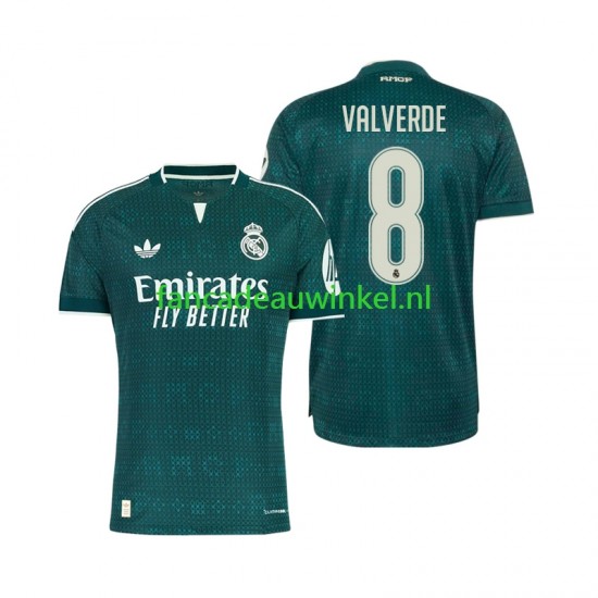 Real Madrid Wedstrijdshirt met Korting Federico Valverde 8 Uit Heren 2026-27 Korte Mouw
