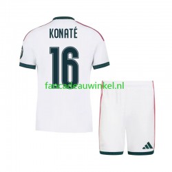 Real Madrid Wedstrijdshirt met Korting Ibrahima Konate 16 Thuis Kind 2026-27 Korte Mouw