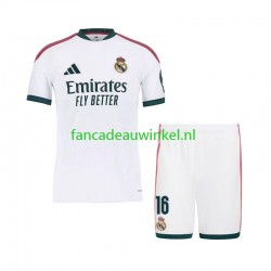 Real Madrid Wedstrijdshirt met Korting Ibrahima Konate 16 Thuis Kind 2026-27 Korte Mouw