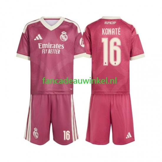 Real Madrid Wedstrijdshirt met Korting Ibrahima Konate 16 3rd Kind 2026-27 Korte Mouw
