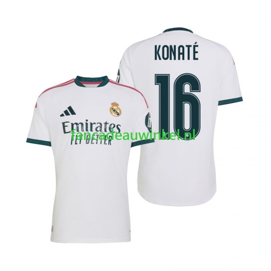 Real Madrid Wedstrijdshirt met Korting Ibrahima Konate 16 Thuis Heren 2026-27 Korte Mouw