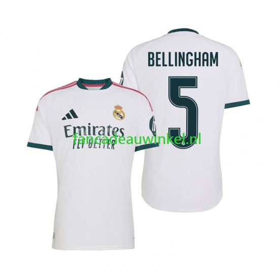 Real Madrid Wedstrijdshirt met Korting Jude Bellingham 5 Thuis Heren 2026-27 Korte Mouw