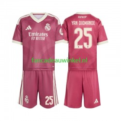 Real Madrid Wedstrijdshirt met Korting Yan Diomande 25 3rd Kind 2026-27 Korte Mouw