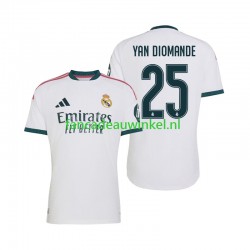 Real Madrid Wedstrijdshirt met Korting Yan Diomande 25 Thuis Heren 2026-27 Korte Mouw
