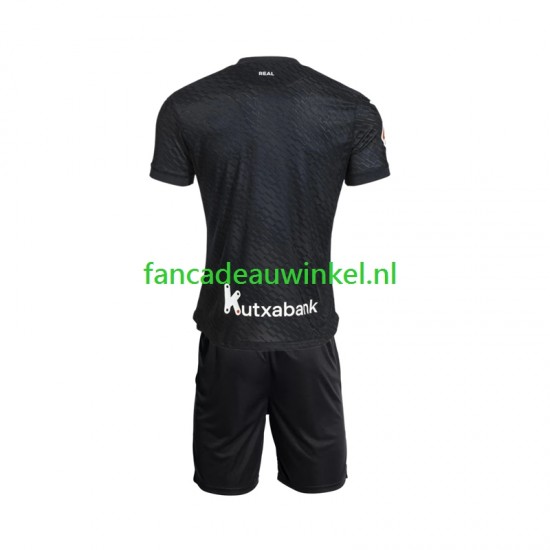 Real Sociedad Wedstrijdshirt met Korting Uit Kind 2026-27 Korte Mouw