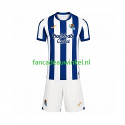 Real Sociedad Wedstrijdshirt met Korting Thuis Kind 2026-27 Korte Mouw