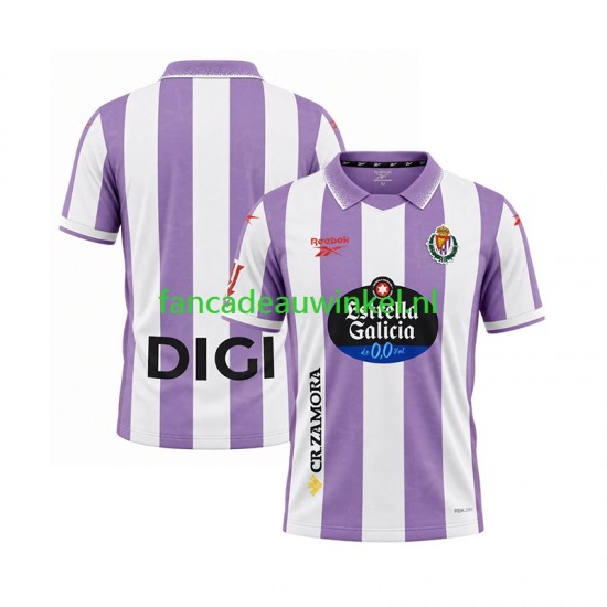 Real Valladolid Wedstrijdshirt met Korting Thuis Heren 2026-27 Korte Mouw