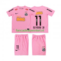 Wedstrijdshirt met Korting Santos Neymar JR 11 2012 2013 Retro Vierde Kind Korte Mouw