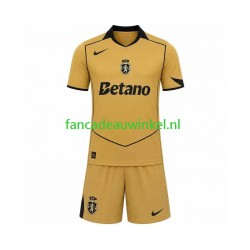 Sporting CP Wedstrijdshirt met Korting Uit Kind 2026-27 Korte Mouw