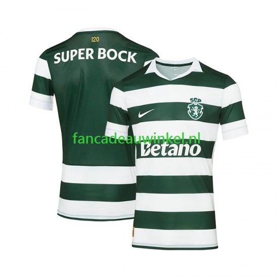 Sporting CP Wedstrijdshirt met Korting Thuis Heren 2026-27 Korte Mouw