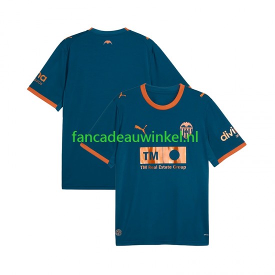 Valencia CF Wedstrijdshirt met Korting Uit Heren 2026-27 Korte Mouw