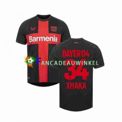 Bayer 04 Leverkusen Wedstrijdshirt met Korting Granit Xhaka 34 Thuis Heren 2023-24 Korte Mouw