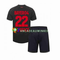 Bayer 04 Leverkusen Wedstrijdshirt met Korting Victor Boniface 22 Thuis Kind 2023-24 Korte Mouw