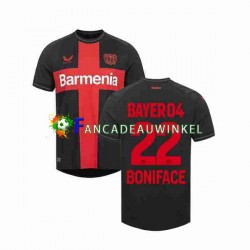 Bayer 04 Leverkusen Wedstrijdshirt met Korting Victor Boniface 22 Thuis Heren 2023-24 Korte Mouw