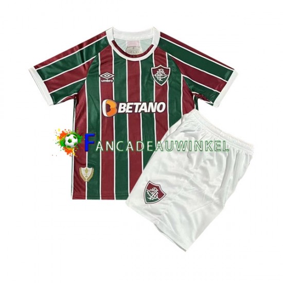 Fluminense Wedstrijdshirt met Korting Thuis Kind 2023-24 Korte Mouw