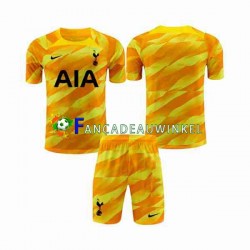 Tottenham Hotspur Wedstrijdshirt met Korting Keepersshirt Uit Oranje Kind 2023-24 Korte Mouw