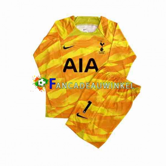 Tottenham Hotspur Wedstrijdshirt met Korting Hugo Keepersshirt Uit Oranje Kind 2023-24 Lange Mouw