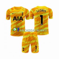 Tottenham Hotspur Wedstrijdshirt met Korting Hugo Keepersshirt Uit Oranje Kind 2023-24 Korte Mouw