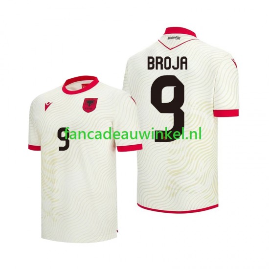 Albanië Wedstrijdshirt met Korting Armando Broja 9 Uit Heren WK 2026 Korte Mouw