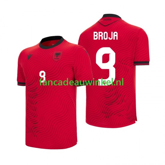 Albanië Wedstrijdshirt met Korting Armando Broja 9 Thuis Heren WK 2026 Korte Mouw
