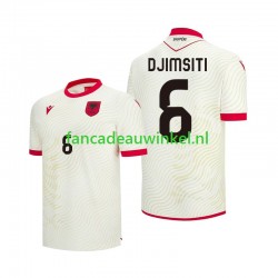 Albanië Wedstrijdshirt met Korting Berat Djimsiti 6 Uit Heren WK 2026 Korte Mouw
