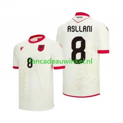 Albanië Wedstrijdshirt met Korting Kristjan Asllani 8 Uit Heren WK 2026 Korte Mouw