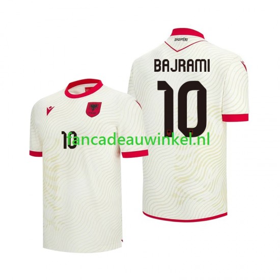 Albanië Wedstrijdshirt met Korting Nedim Bajrami 10 Uit Heren WK 2026 Korte Mouw