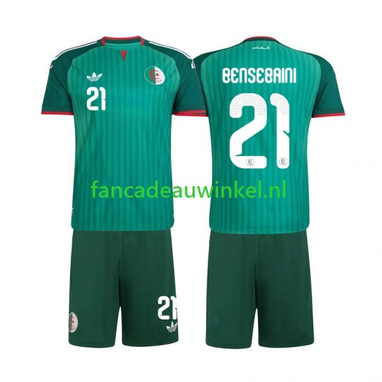 Algerije Wedstrijdshirt met Korting Ramy Bensebaini 21 Uit Kind 2026 Korte Mouw