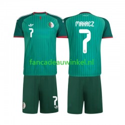 Algerije Wedstrijdshirt met Korting Riyad Mahrez 7 Uit Kind 2026 Korte Mouw