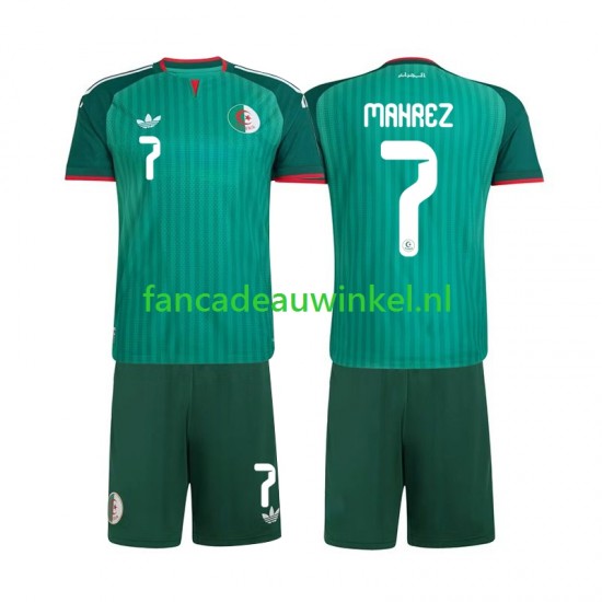 Algerije Wedstrijdshirt met Korting Riyad Mahrez 7 Uit Kind 2026 Korte Mouw