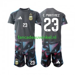 Argentinië Wedstrijdshirt met Korting Emiliano Martinez 23 Keepersshirt Thuis Kind WK 2026 Korte Mouw