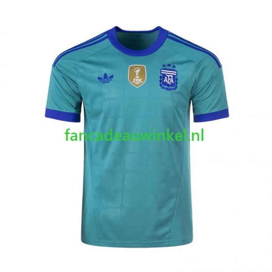 Argentinië Wedstrijdshirt met Korting Keepersshirt Uit Heren WK 2026 Korte Mouw