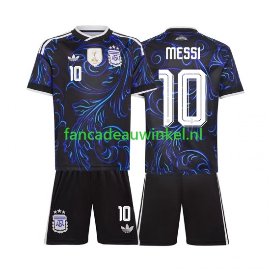 Argentinië Wedstrijdshirt met Korting Lionel Messi 10 Uit Kind WK 2026 Korte Mouw