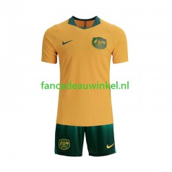 Australië Wedstrijdshirt met Korting Thuis Kind WK 2026 Korte Mouw
