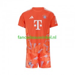 FC Bayern München Wedstrijdshirt met Korting Keepersshirt Uit Kind 2026-27 Korte Mouw