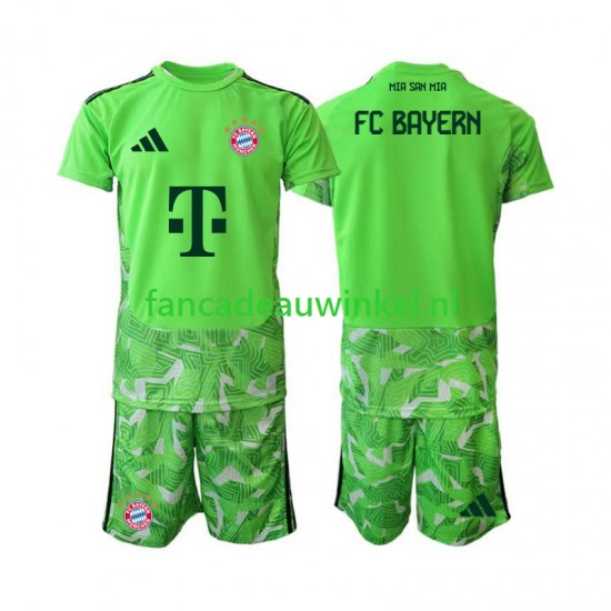 FC Bayern München Wedstrijdshirt met Korting Keepersshirt Thuis Kind 2026-27 Korte Mouw