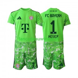 FC Bayern München Wedstrijdshirt met Korting Manuel Neuer 1 Keepersshirt Thuis Kind 2026-27 Korte Mouw