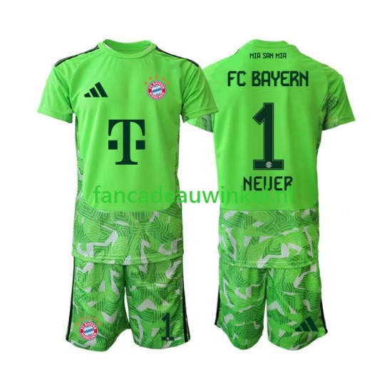 FC Bayern München Wedstrijdshirt met Korting Manuel Neuer 1 Keepersshirt Thuis Kind 2026-27 Korte Mouw