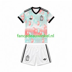 België Wedstrijdshirt met Korting Uit Kind WK 2026 Korte Mouw
