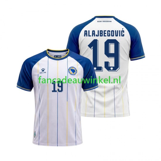 Bosnië-Herzegovina Wedstrijdshirt met Korting Kerim Alajbegovic 19 Uit Heren WK 2026 Korte Mouw
