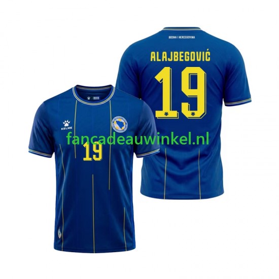 Bosnië-Herzegovina Wedstrijdshirt met Korting Kerim Alajbegovic 19 Thuis Heren WK 2026 Korte Mouw